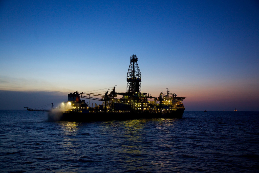 Anadarko's drillship offshore Mozambique
